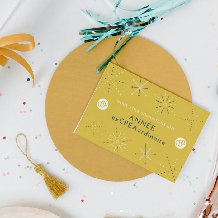 Carte de vœux agence